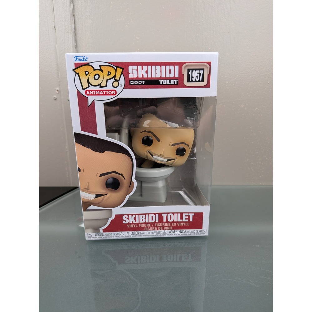 Funko Pop Animation Skibidi Toilet Vinyl Figure 1957 New In Box